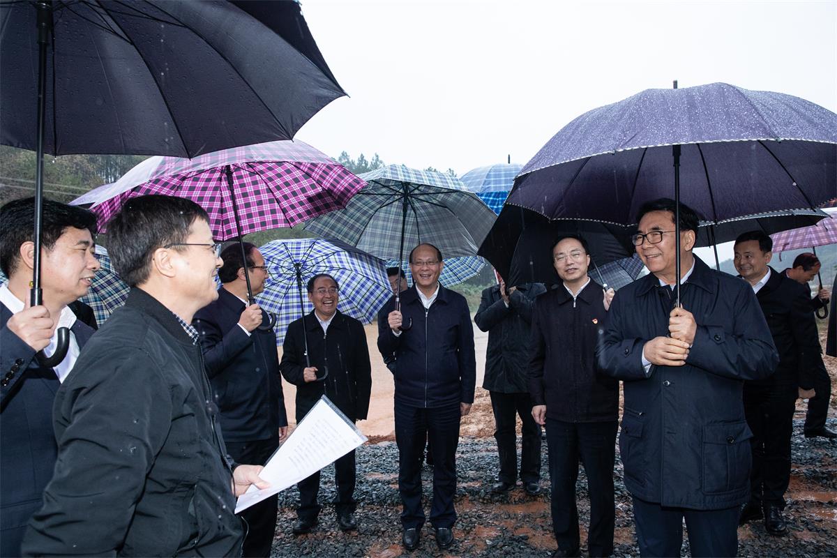 白春礼吴晓军赴吉安赣州调研科技创新工作