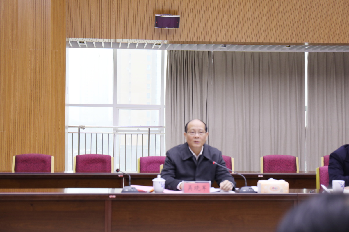 吴晓军副省长莅临省科学院走访调研