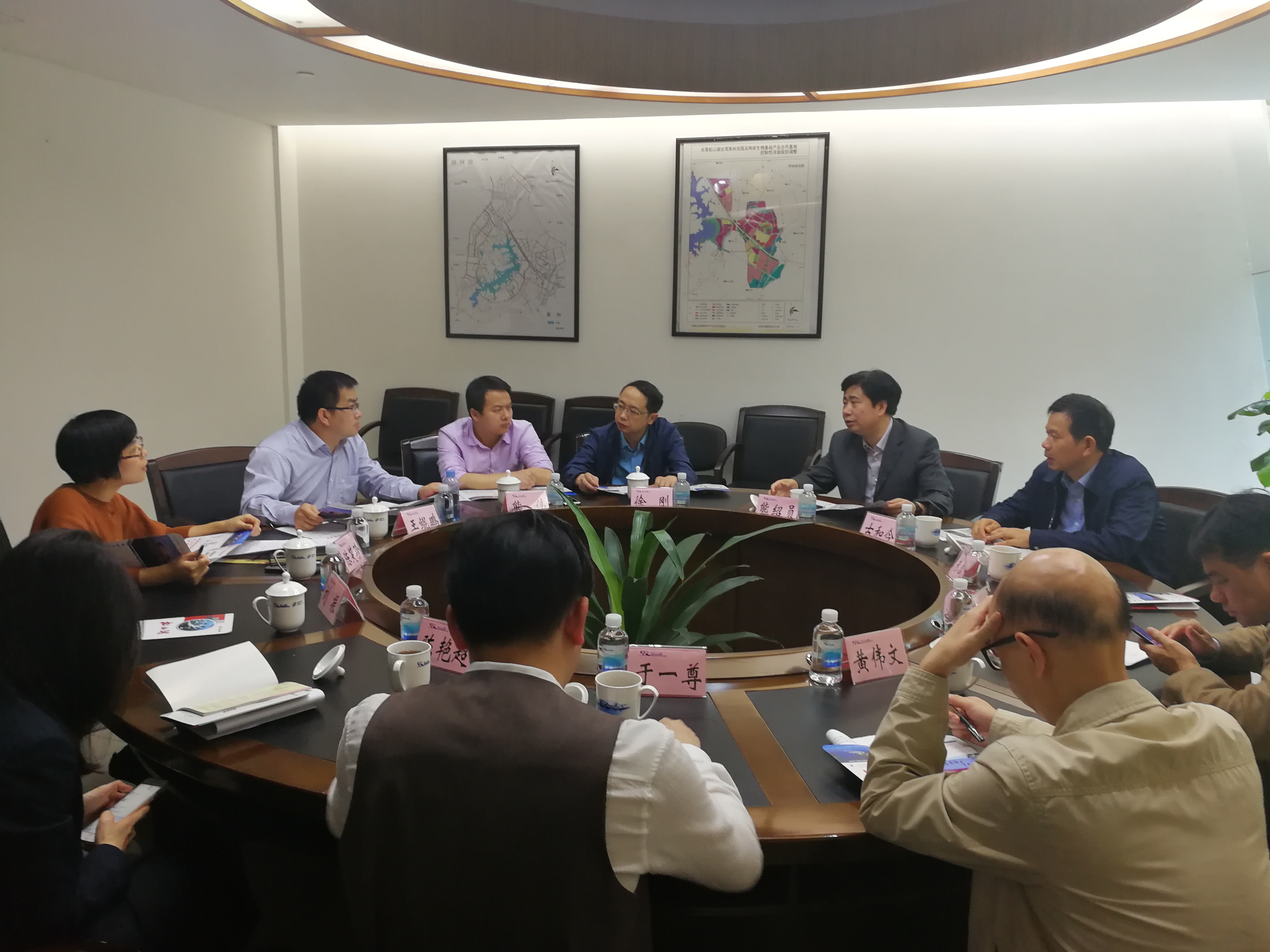 熊绍员率队赴东莞松山湖高新区调研