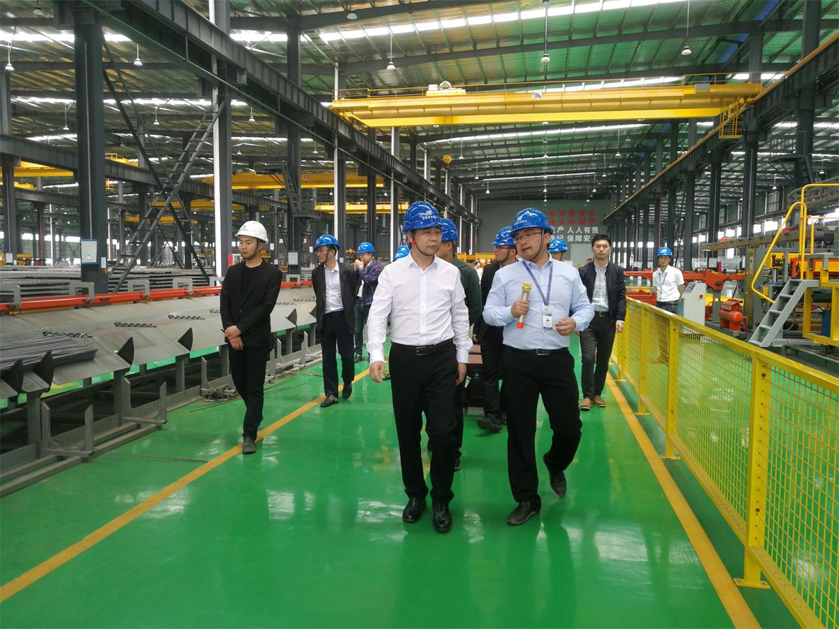 熊绍员带队赴万载调研工业园考察降成本优环境活动开展情况