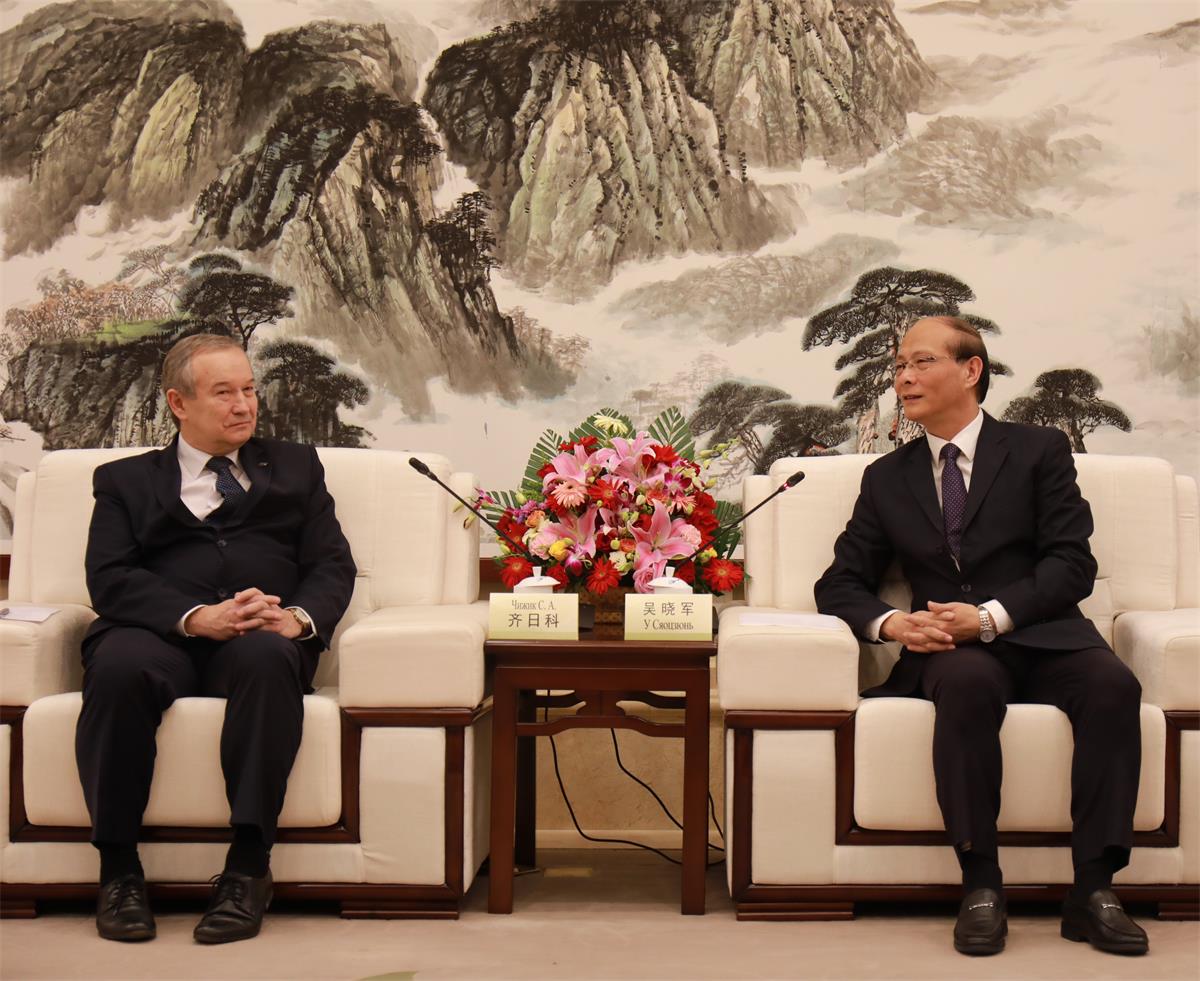 吴晓军出席江西省科学院与白俄罗斯国家科学院签约仪式 