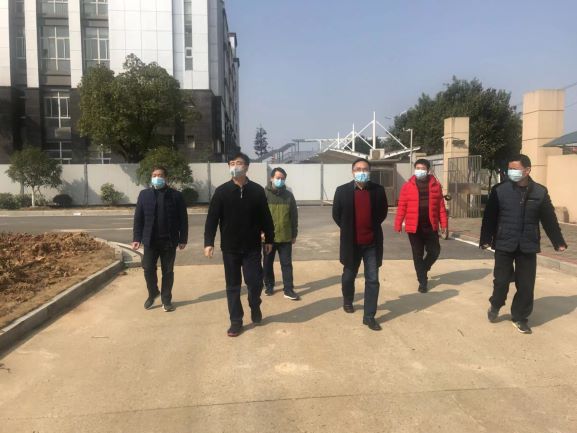 熊绍员检查我院疫情防控工作