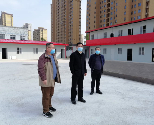 魏国汶副院长检查江西产业技术创新与育成中心施工现场