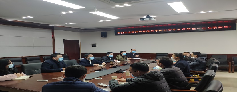 赣州市柑桔科学研究所牛王翠所长来我所做学术交流