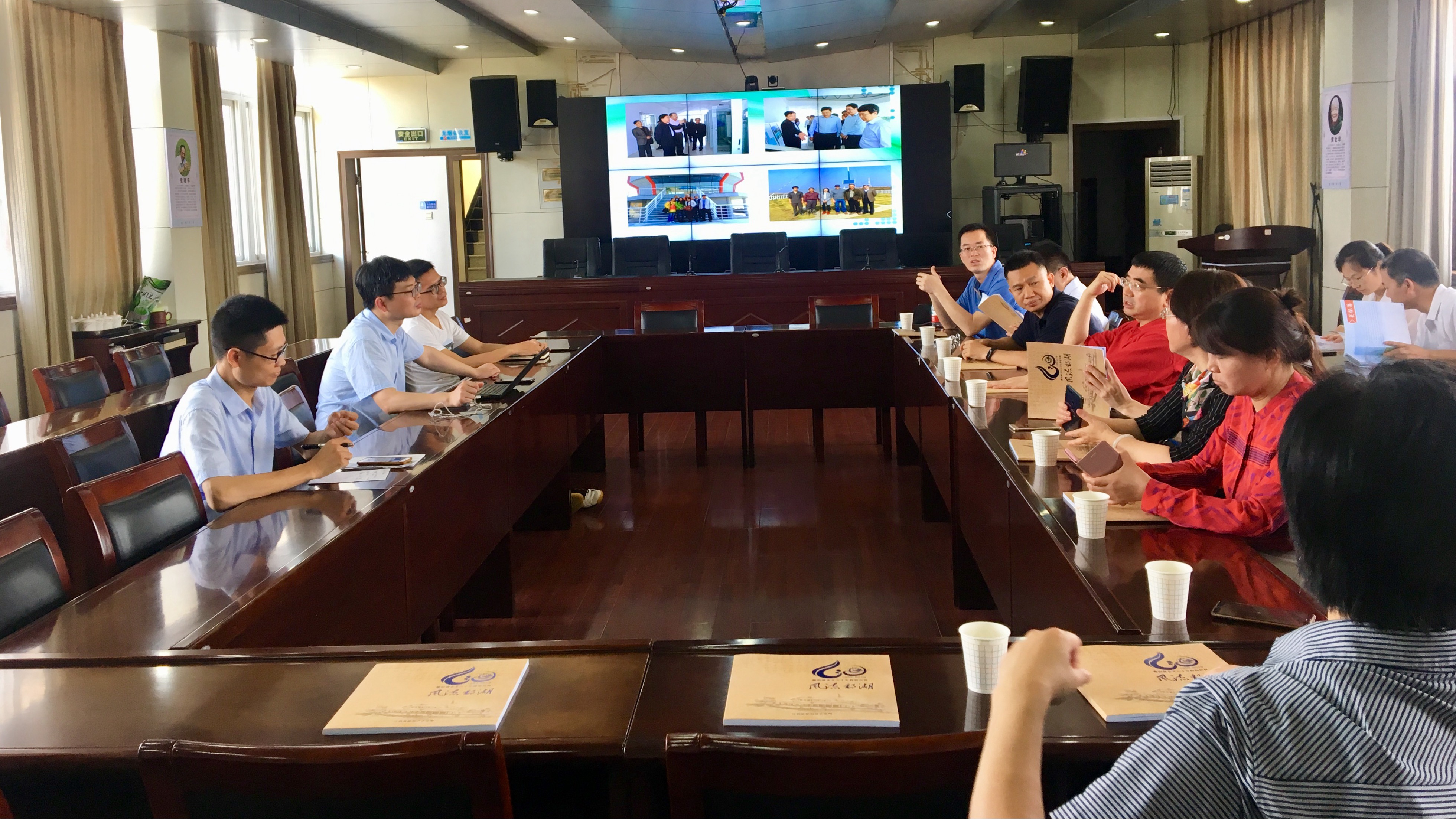 院长助理杨明赴九江、共青城调研