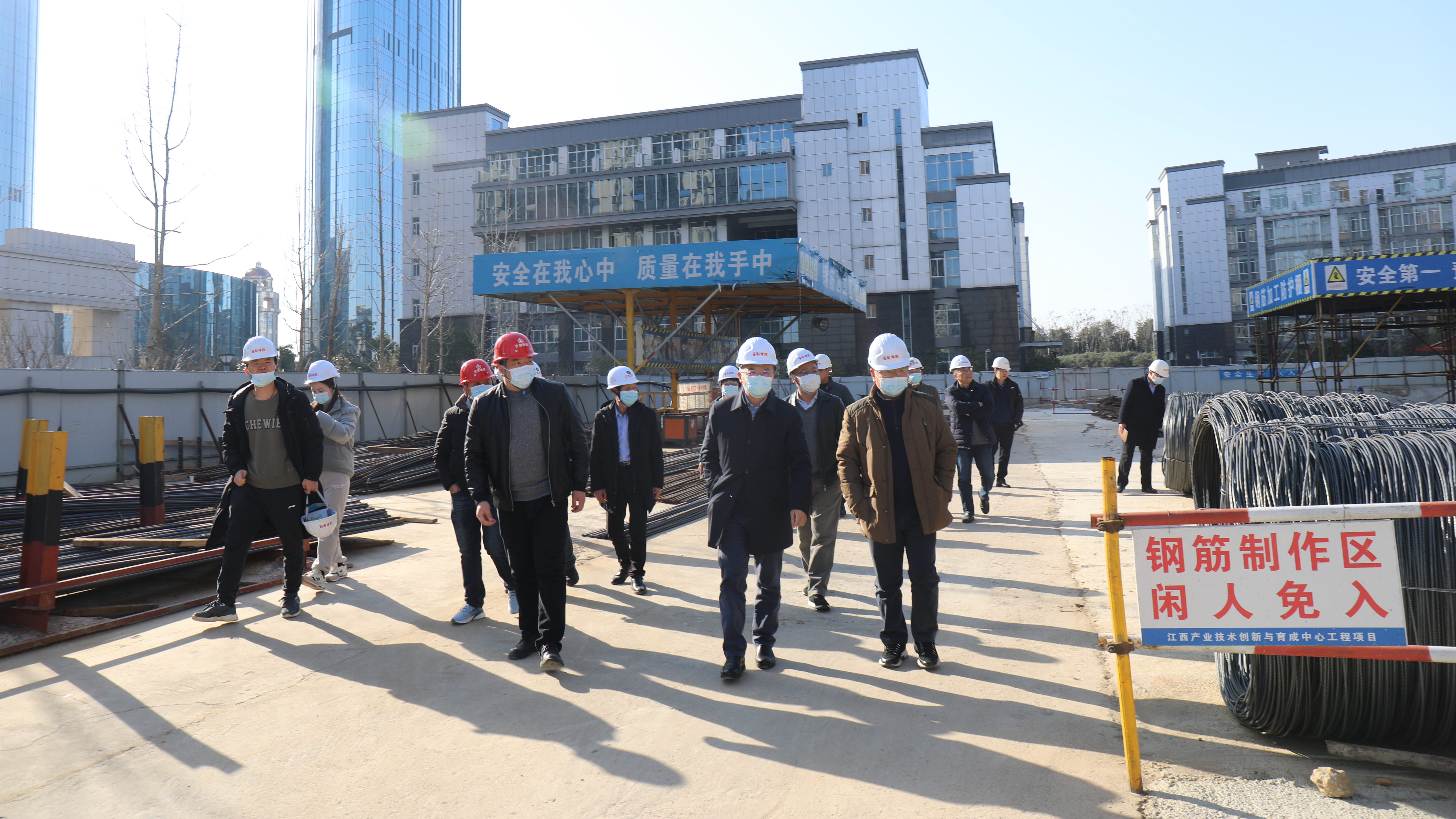 宋德雄率队调研江西产业技术创新与育成中心建设项目