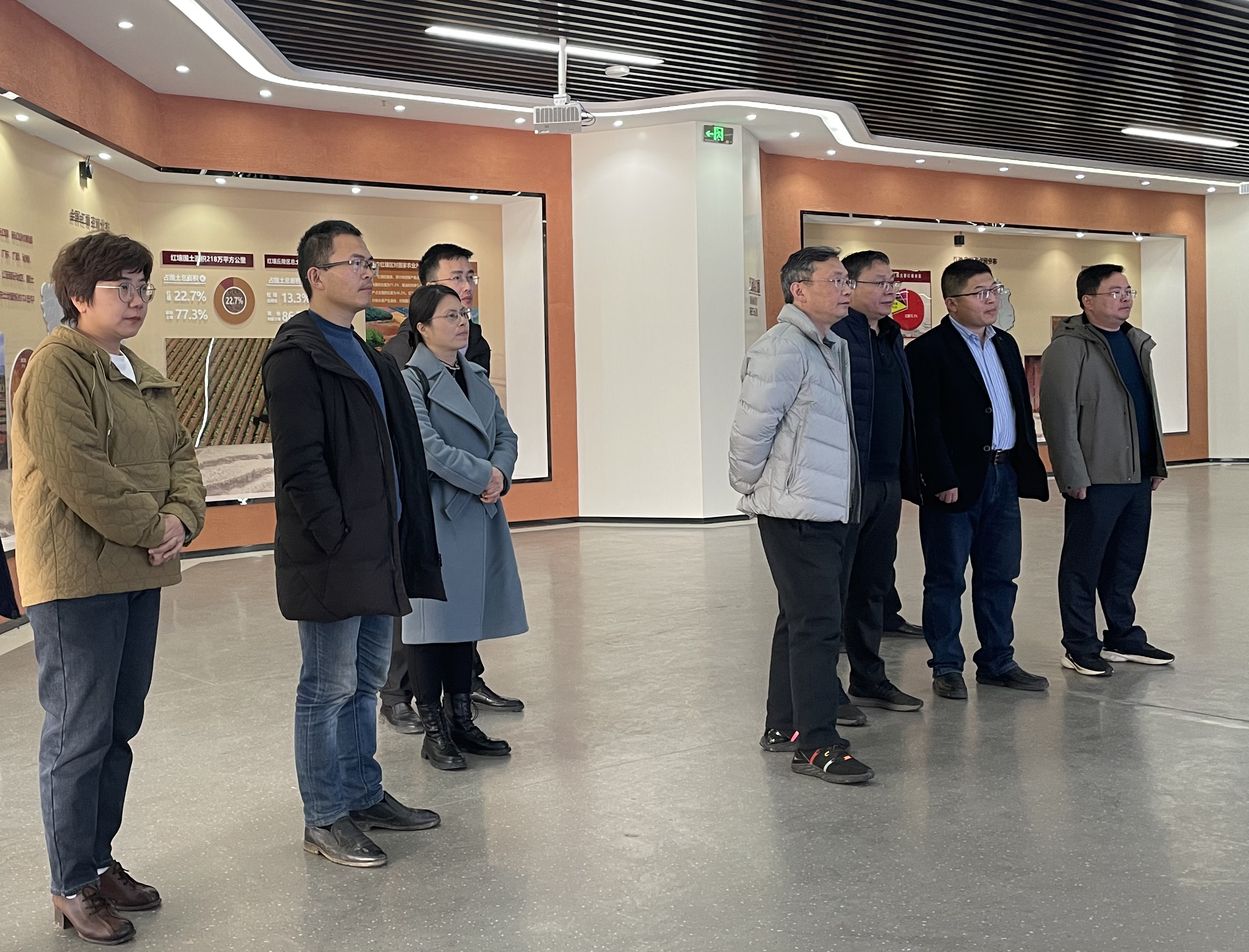 院产业处刘峰处长赴井冈山农高区对接指导创新基地建设