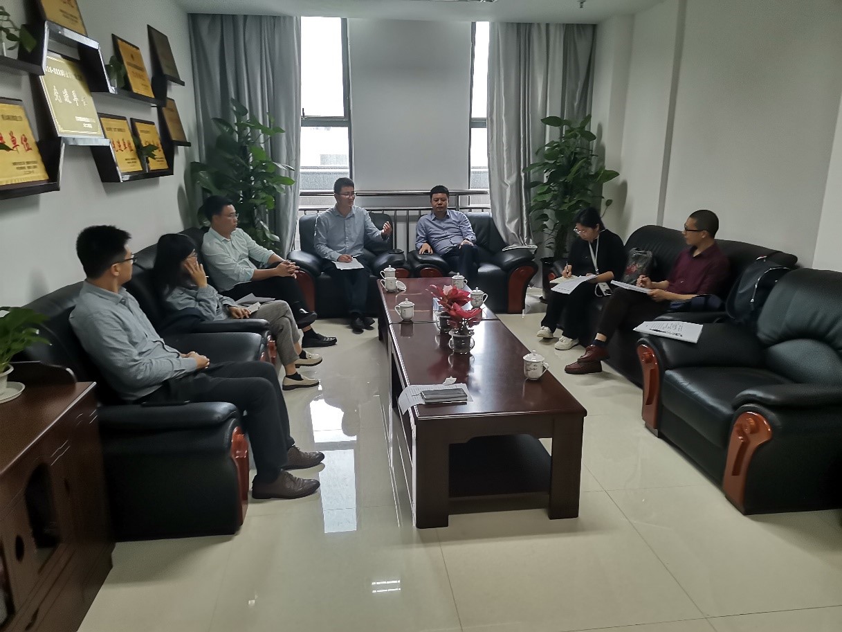 江西省科学院能源研究所赴赣州、吉安开展“江西制造业绿色低碳循环发展典型案例”调研