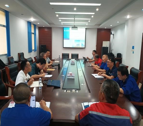 应对气候变化团队一行到九江有色金属冶炼有限公司、方圆矿业有限公司考察调研