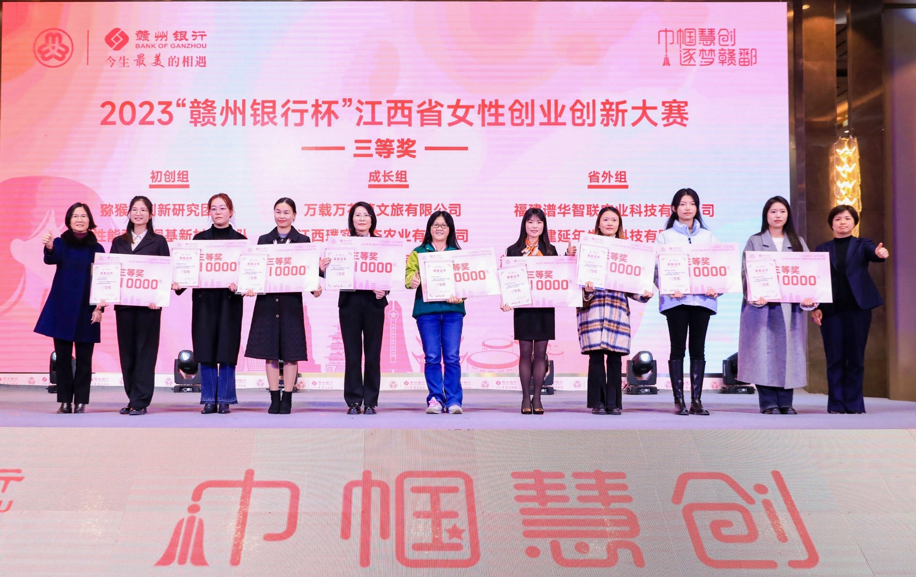 喜讯，林孟飞博士荣获“赣州银行杯”女性创新创业大赛三等奖