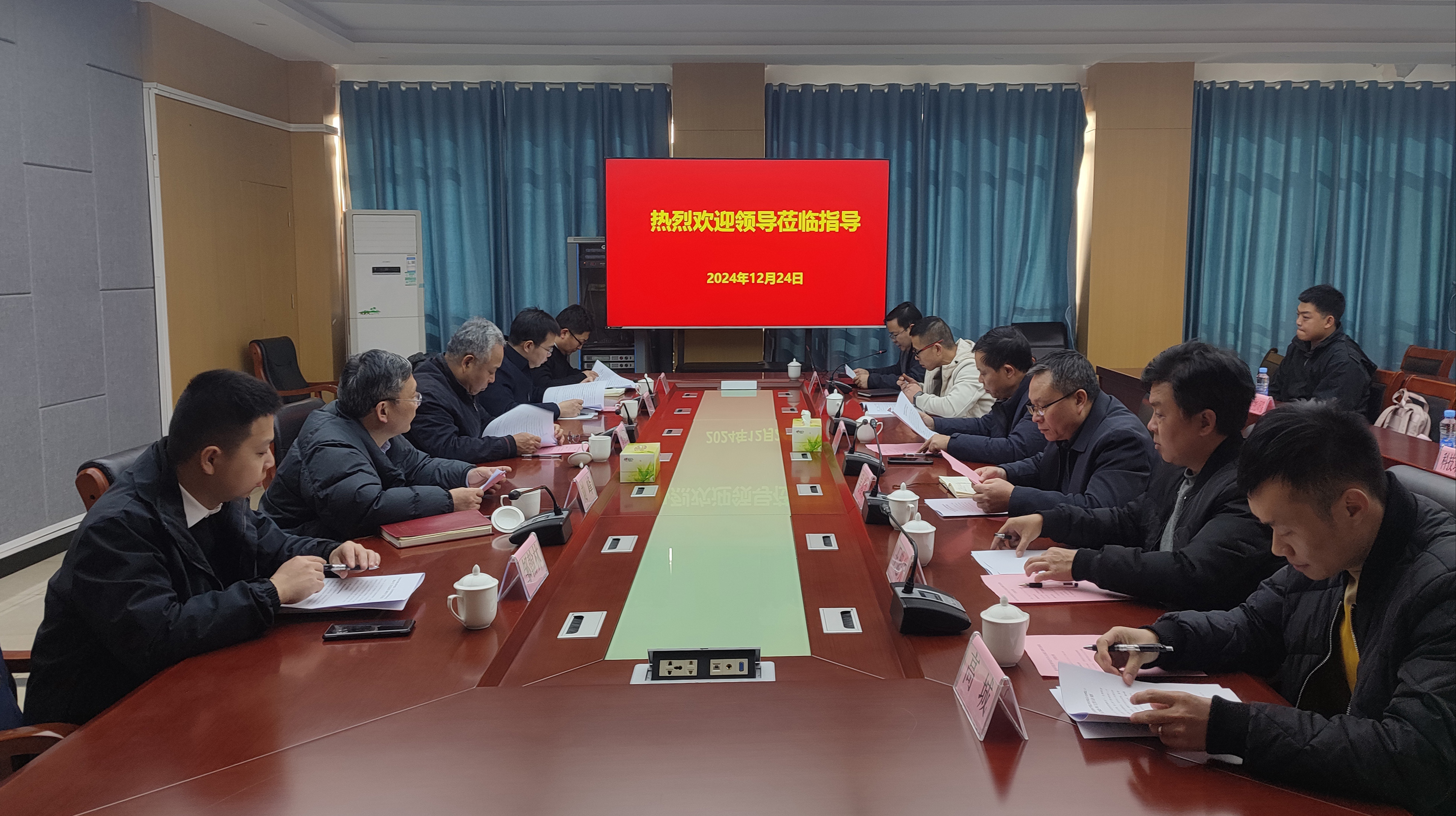 章国勇副院长带队赴井冈山分院调研并与农高区进行座谈