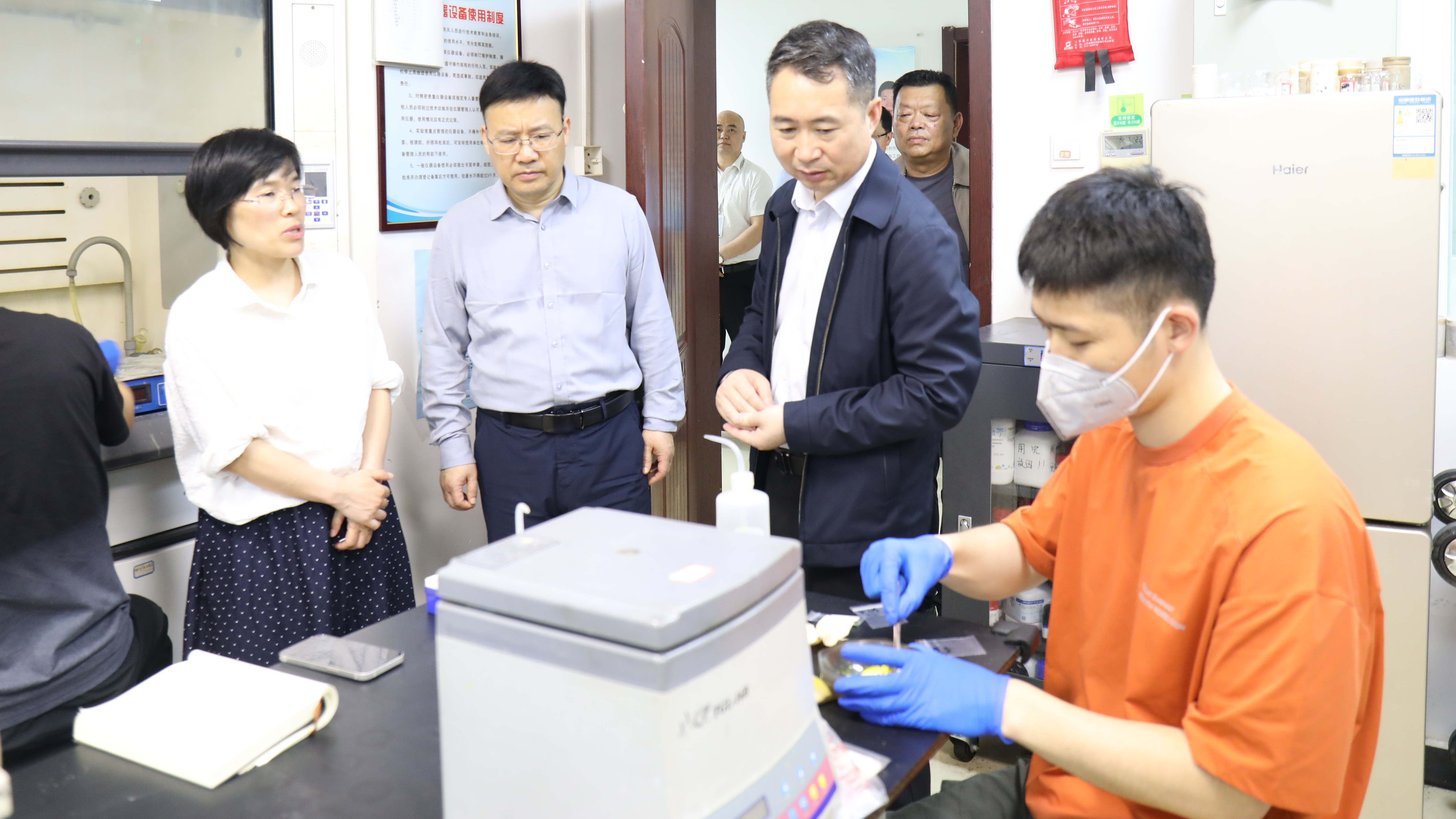 省科学院开展节前安全检查