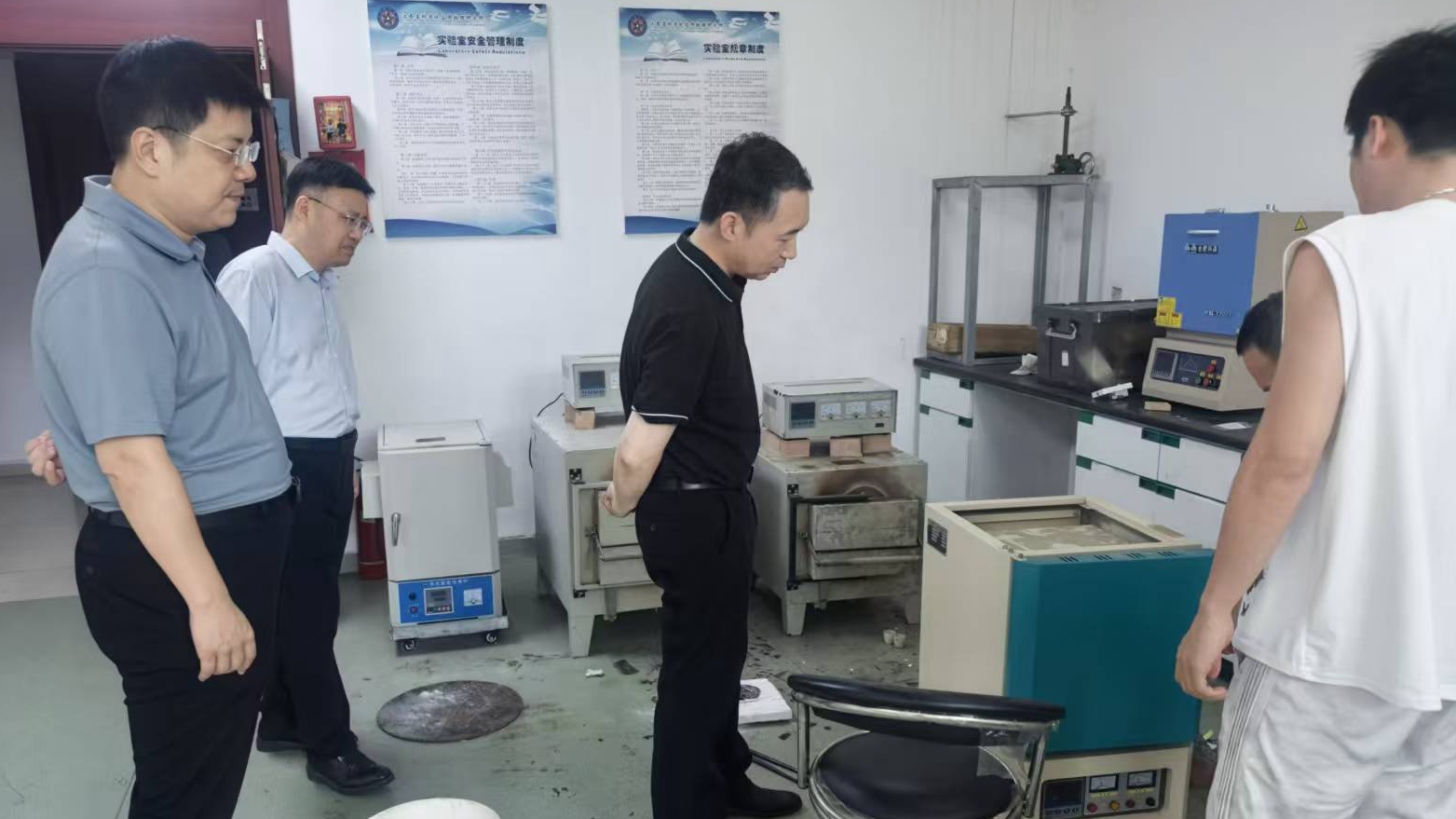 省科学院开展节前实验室安全检查