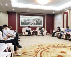 江西省科学院、中科院微电子所与南昌市政府就签署三方合作协议进行座谈