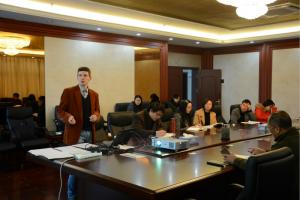 乌克兰专家维塔利•格力加博士来我院进行学术交流