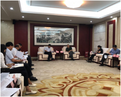 江西省科学院、中科院微电子所与南昌市政府就签署三方合作协议进行座谈