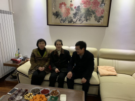 微生物所开展春节走访慰问活动