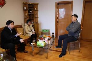 省科学院组织慰问离退休老同志和迎新春系列活动