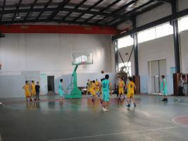 我院组织男子篮球团体赛、女子篮球趣味赛活动