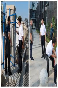 熊绍员检查节前安全稳定工作