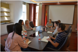 乌克兰国家科学院科技潜力与科技史研究所LidiiaKavunenko副所长来我所访问交流