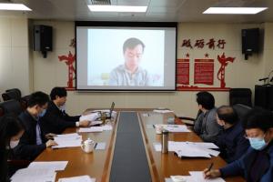 我所开展博士视频面试，为招才引智工作续航 