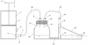 一种负压式浅水位水样采集器【授权实用新型CN201921959665.X】