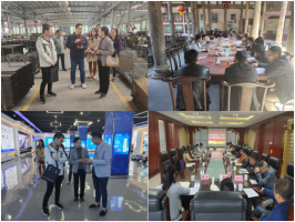 我所九江市“十四五”科技创新及新材料产业发展规划编制项目组赴九江调研