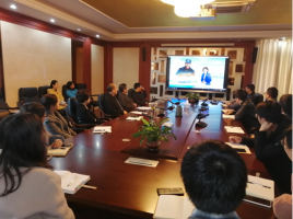 科技战略研究所党支部学习时代楷模拉齐尼・巴依卡先进事迹党日活动