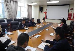 院党组书记、院长宋德雄一行来我所开展“我为群众办实事”集中调研