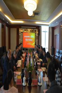 山东产业技术研究院副院长刘孟德一行来我院洽谈科技合作