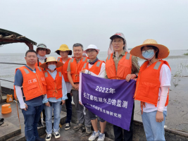江西省科学院微生物研究所参与鄱阳湖长江江豚科学考察——中国科学院科技服务网络计划（STS计划）